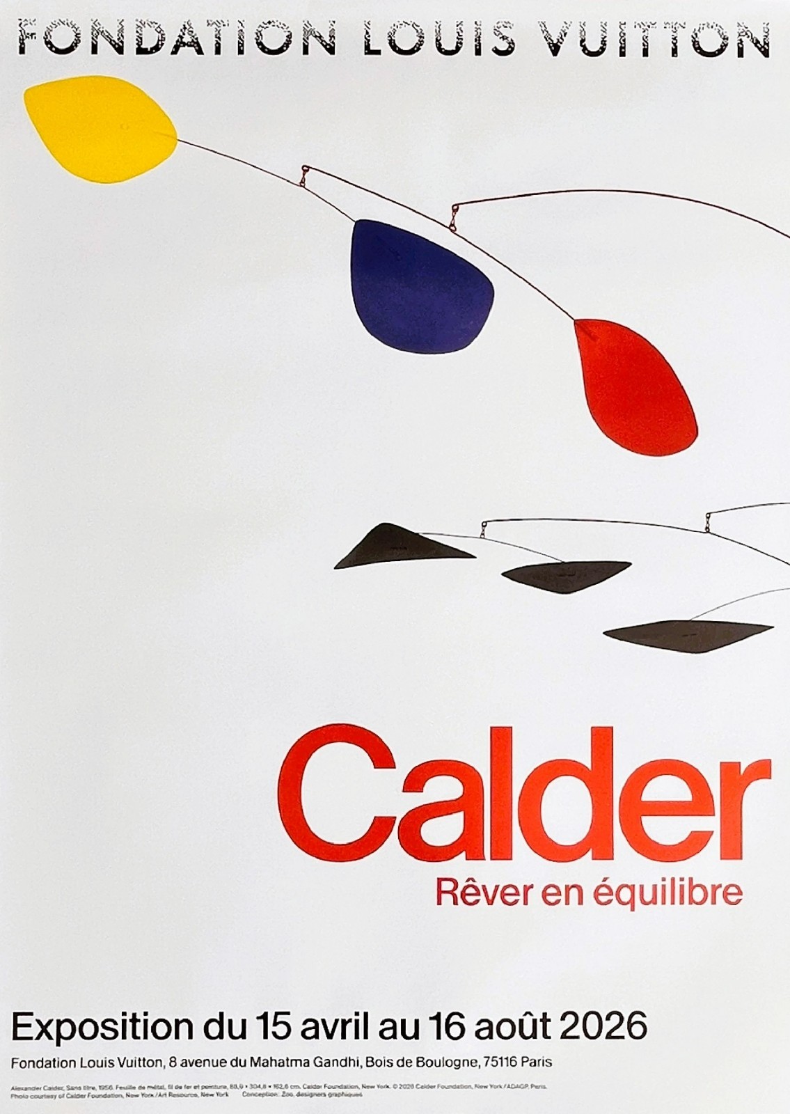 affiche expo david Hockney 25