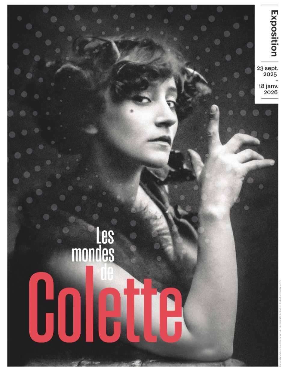 affiche expo les mondes de Colette