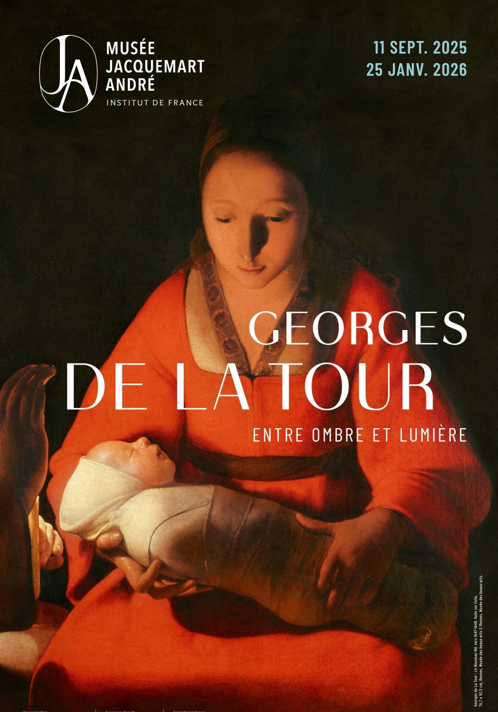 Exposition Collections privées affiche expo George De La Tour