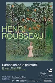 Exposition Collections privées affiche expo Henri ROUSSEAU