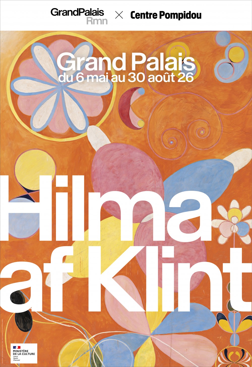 affiche expo  Hilma Af Klimt