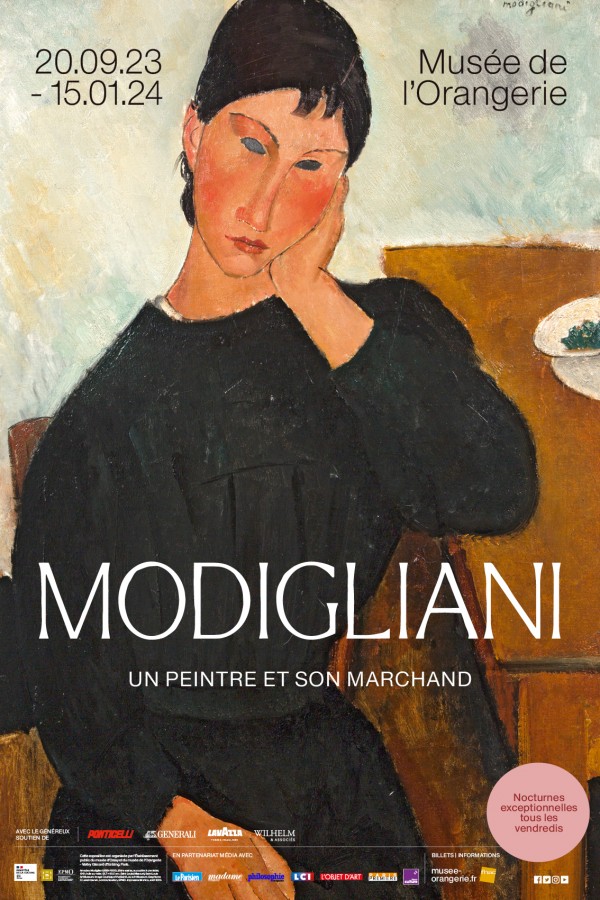 affiche expo Modigliani