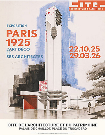 Exposition Collections privées affiche expo Paris 1925