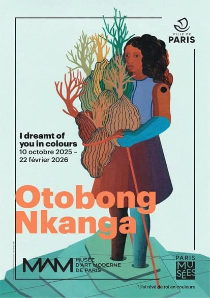 Exposition Collections privées affiche expo Otobong NKANGA