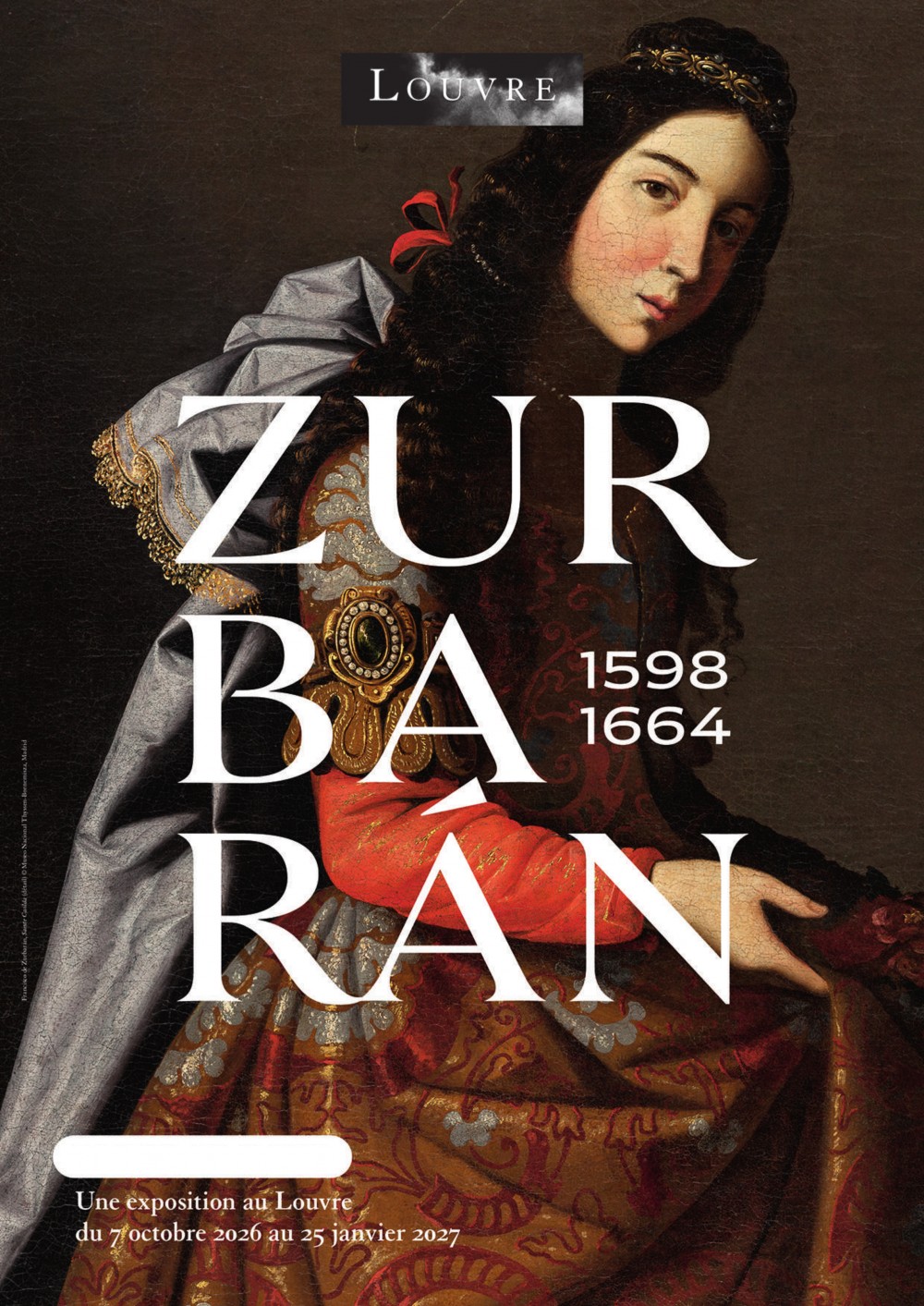 Exposition Collections privées affiche expo Zurbaran